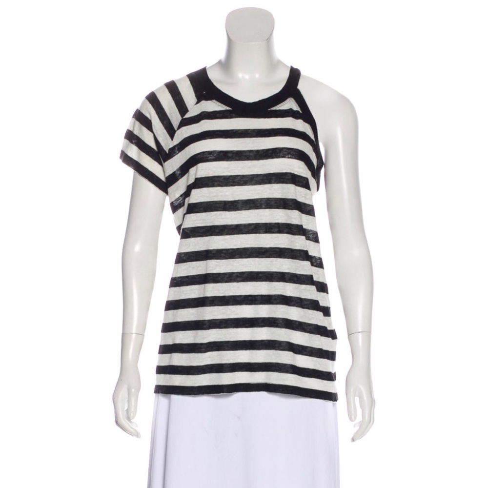 IRO Jainspe Asymmetrical Striped Top Size XS